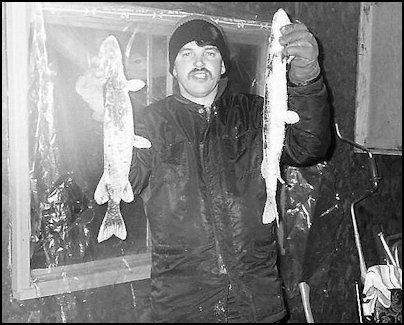 Ice Fishing at Petrie Island